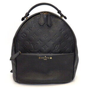 Louis Vuitton Sorbonne Backpack Black Monogram Empreinte
